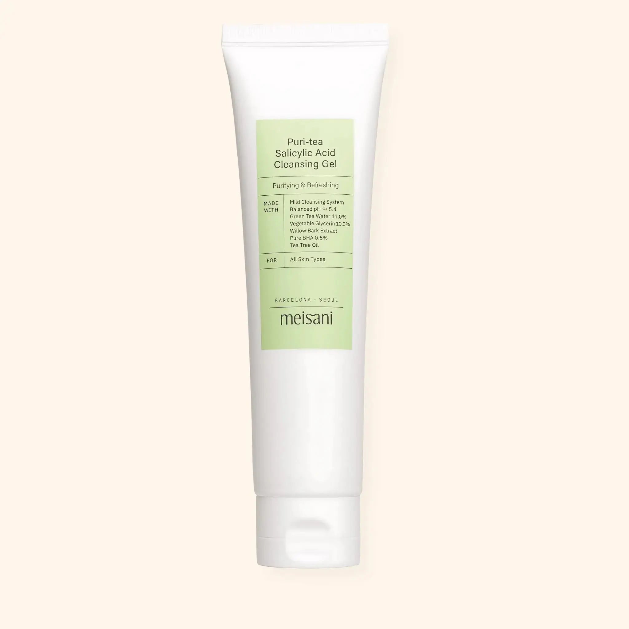 Meisani Puri - tea Salicylic Acid Cleansing Gel 30ml - Manggo Skincare